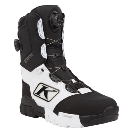 Klim Adrenaline Pro S GTX BOA Snowmobile Boots Black/White 42.5