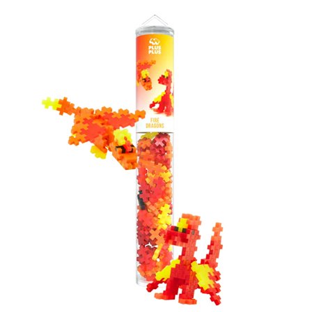 Plus-Plus Eld-drake, 100 Delar