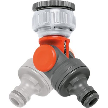 Gardena 2998 Krankobling vinklet, med adapter, Vanning