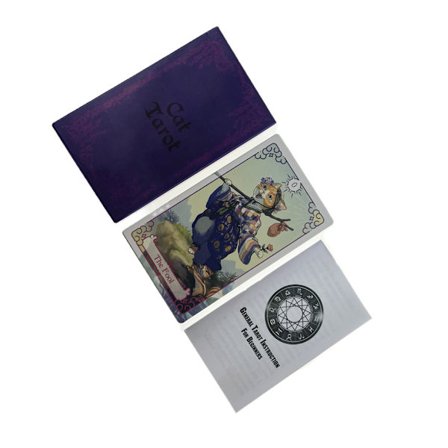 Katt Tarot Divination Card