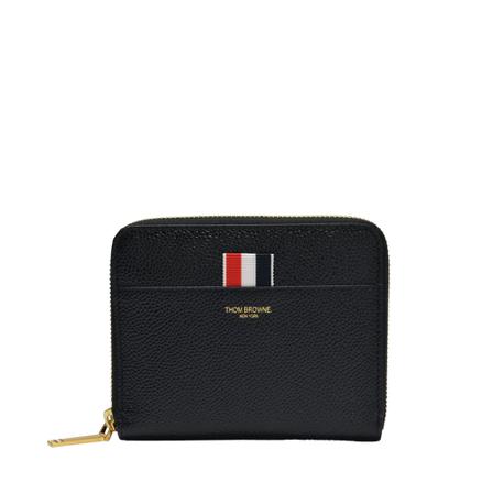 Thom Browne, Wallet Czarny, Kobieta, Rozmiar: ONE Size