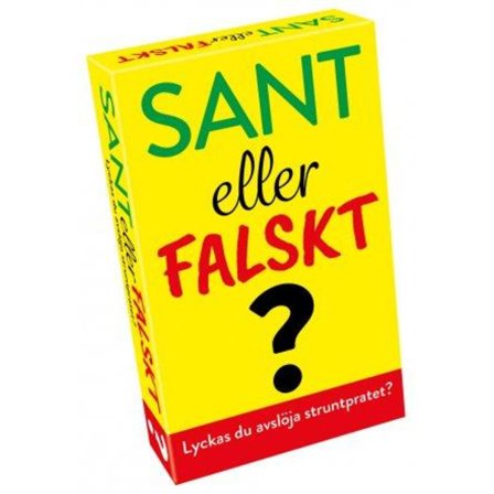 Sant eller falskt Resespel SE
