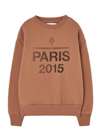 THE ANIMALS OBSERVATORY Sun Almond Brown Bear Sweatshirt - Brown - 10 Y
