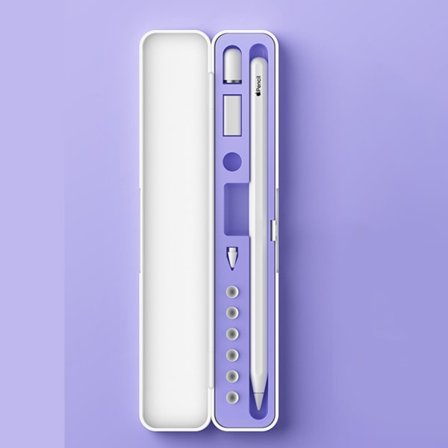 Bæretaske - lilla Kompatibel med Apple Pencil 1. og 2. generation