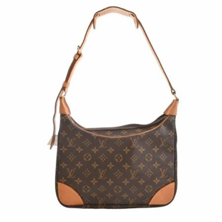Louis Vuitton Vintage Pre-owned Polyester louis-vuitton-Väska brun, Dam Vintage Väskor, Dam, Storlek: ONE SIZE