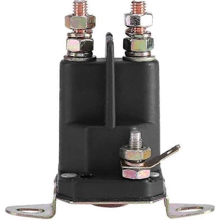Solenoid, Universell 3-polig 12V Startmotor Solenoid För Mtd 109946 146154 1753539 Am138497 (33-331)