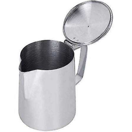 Melkekanne i rustfritt stål, skummende kanne, kaffekopp 250ml