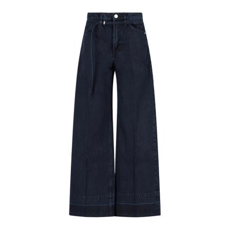 Frame, Wide Jeans Zwart, Dames, Maat:W26