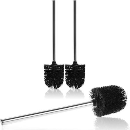 3X Toalettborste med utbytbart borsthuvud - Nobel toalettborste