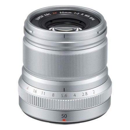 Fujinon XF 50mm f/2.0 R WR - Teleobjektiivi Fujifilm X-kameralle - Hybridikuvaus - Minimifokusointietäisyys 39cm