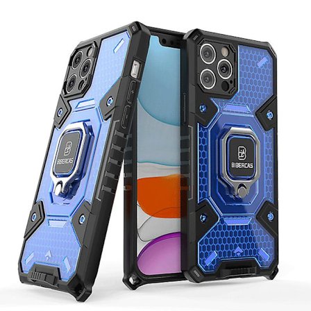 Iphone 12-serien Skal Med Ställ Andningsbart Anti-fall Skyddande Iphone 12 12pro Max Skal