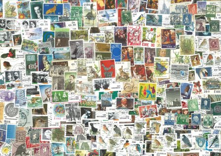 Irland - Frimærkepakke 500 forskellige