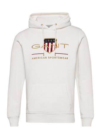 Archive Shield Hoodie Hettegenser Genser Hvit GANT