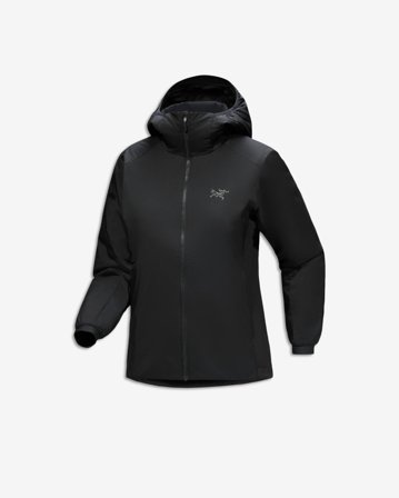 ATOM HOODY W - BLACK L