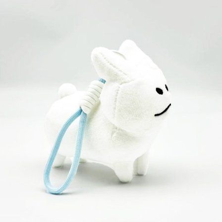 Gubby Plysjleketøy – Indie Spill Samleobjekt Myk Utstoppet Dukke for Fans**Kanin 12cm (blått tau)