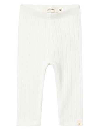 Nbfrachel Nis Slim Leggings Lil Noos Bottoms Leggings Cream Lil'Atelier