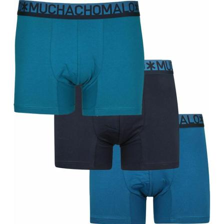 Muchachomalo, Boxershorts 3-Pack 5945 Blauw, Heren, Maat:L,Katoen