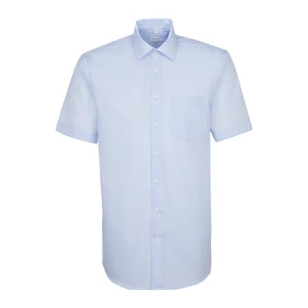 Seidensticker Business Shirt Regular , Blauw , Heren , Maat: XL