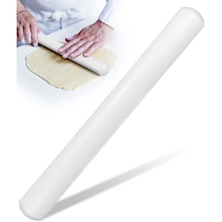 Kjevle for Fondant Non-Stick Kjevle Bakeverktøy Kjøkkenredskaper for Fondant Paibunn Kaker Bakverk