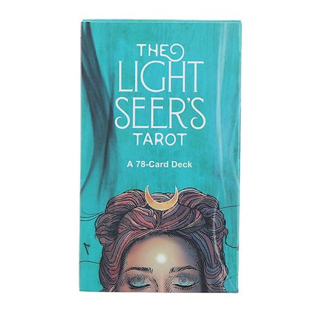 78 Kort The Light Seers Tarot Desk Kortspil Engelsk Version Spilkort Puslespil, Selskabsspil