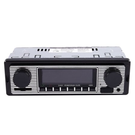 Bluetooth Vintage Autoradio MP3-soitin Stereo Usb Aux Klassinen Autostereo Ääni—max