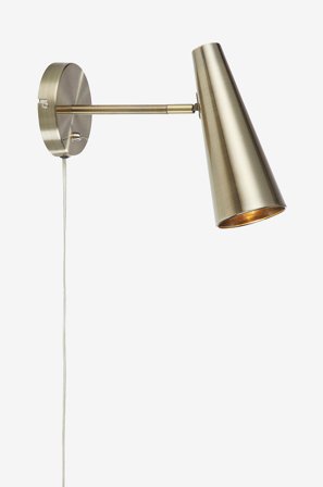 Markslöjd - Vegglampe PEAK 1L - Messing - Vegglamper - Fra Homeroom