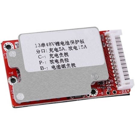 BMS Li-ION Batteribeskyttelseskort, Beskyttelseskort Li-ION Batteribeskyttelseskort BMS for 13S 48V / 54.6V