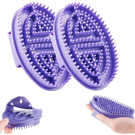 pieces - Massagebørste - Meridian Trykbørste - Tørbørste - Æterisk Olie Børste - Badebørste - Body Scrub Badebørste - SPA Massager