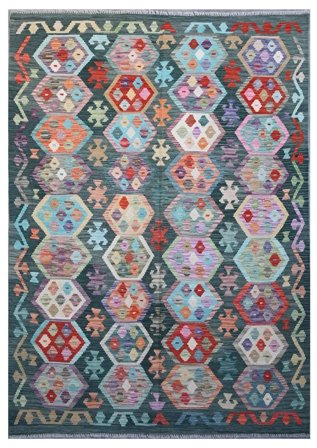 Kilim Afghan Old Style Tapis 175X250 Laine