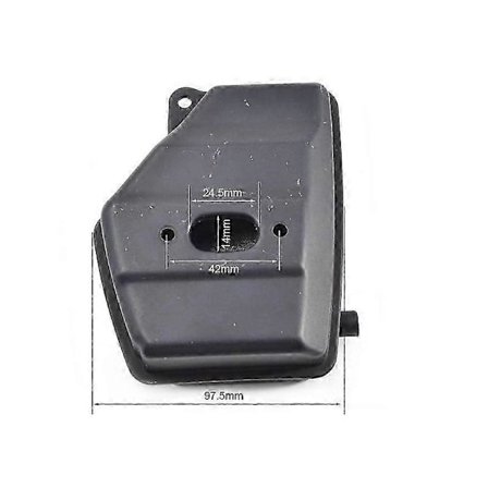 Stihl Stihl Lyddæmper Fs400 450 480 Plæneklipper 4128-140-0601 Lyddæmper Tilbehør Edition0722