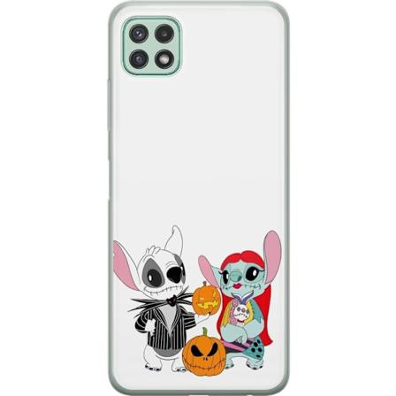 Samsung Galaxy A22 5G Genomskinligt Skal Stitch familjen addam