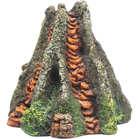 Vulkanbubblare Akvarium Vulkan Ornament Luftsten Bubblare Akvarium Dekor Akvarium Luft Vulkanisk