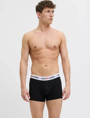 Jack & Jones Jaccorp Old Logo Trunks 7 Pack - Black - XXL