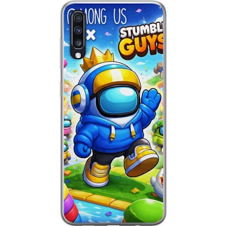 Kompatibelt Mobilskal till Samsung Samsung Galaxy A70 Crowned Space Runner