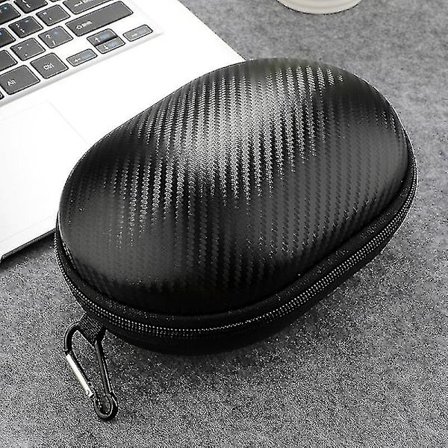 Hård EVA-hörlursfodral Bärbar resehörlursförvaringsväska