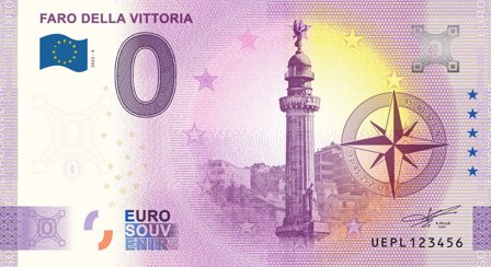 Leuchtturm - 0 Euro souvenir-pengeseddel - Faro della Vittoria