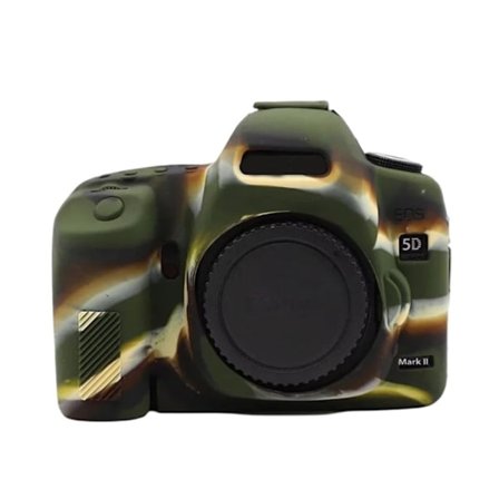 Canon EOS 5D Mark II silikoneovertræk - Camouflage