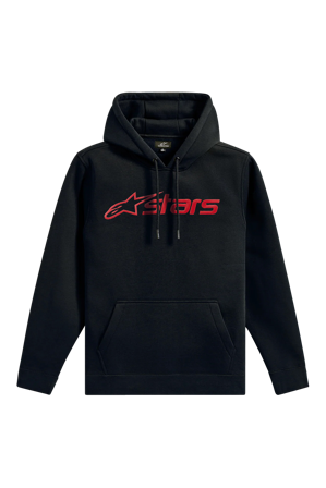 Bluza z Kapturem Alpinestars Blaze V3 Czarny/Czerwony XL