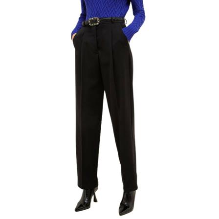 Liu Jo Straight Broek , Zwart , Dames , Maat: XS