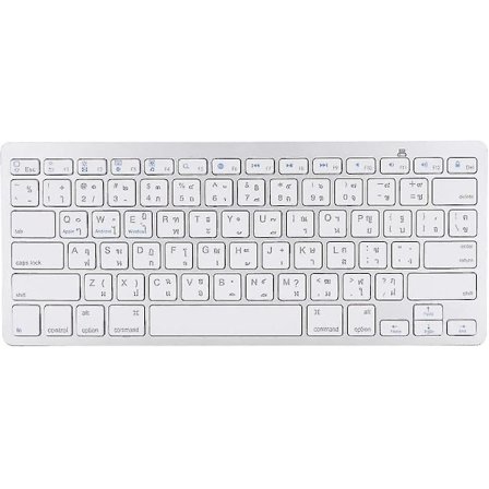 Multifunktionellt ultratunt trådlöst Bluetooth-tangentbord i thailändsk stil, ultratunt flytande bakparti