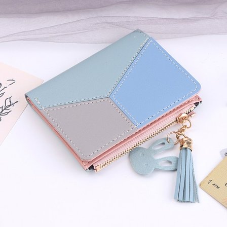 Kort kvast tegnebog Kvinder Pung Mini Mønt Pung Kortlomme