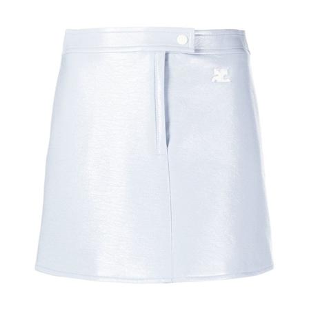 Courrèges, Short Skirts Niebieski, Kobieta, Rozmiar: M