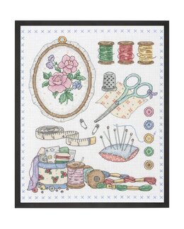 Stickpackung Bild Nehzubehör