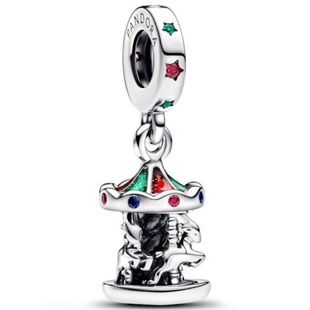 Stranger Things -hohtava riipus, hopeoitu. 8