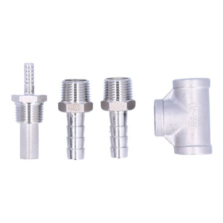 Ølbrygging Aerator Kit Rustfritt Stål Aeration Stone Tool Hjemmebrygging Tilbehør