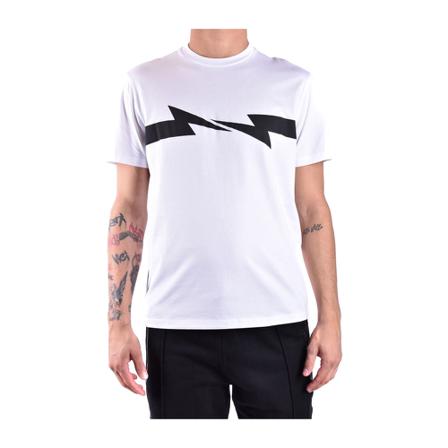 Neil Barrett T-Shirts Hvid, Herre