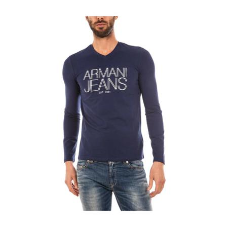 Armani Jeans long sleeve t-shirt Blå, Herre