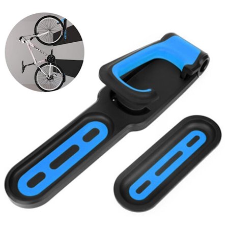 Fällbar vertikal cykelkrok väggfäste cykel cykel väggförvaringsställ cykel