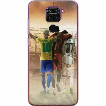 Xiaomi Redmi Note 9 Genomskinligt Skal Messi