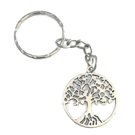 Keyring - Tree of Life - Silver